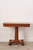 Load image into Gallery viewer, Edwardian Mahogany Card Table with New Felt