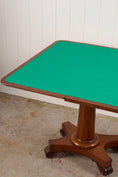 Load image into Gallery viewer, Edwardian Mahogany Card Table with New Felt