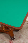 Load image into Gallery viewer, Edwardian Mahogany Card Table with New Felt