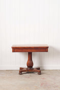 Load image into Gallery viewer, Antique English Mahogany Card Table