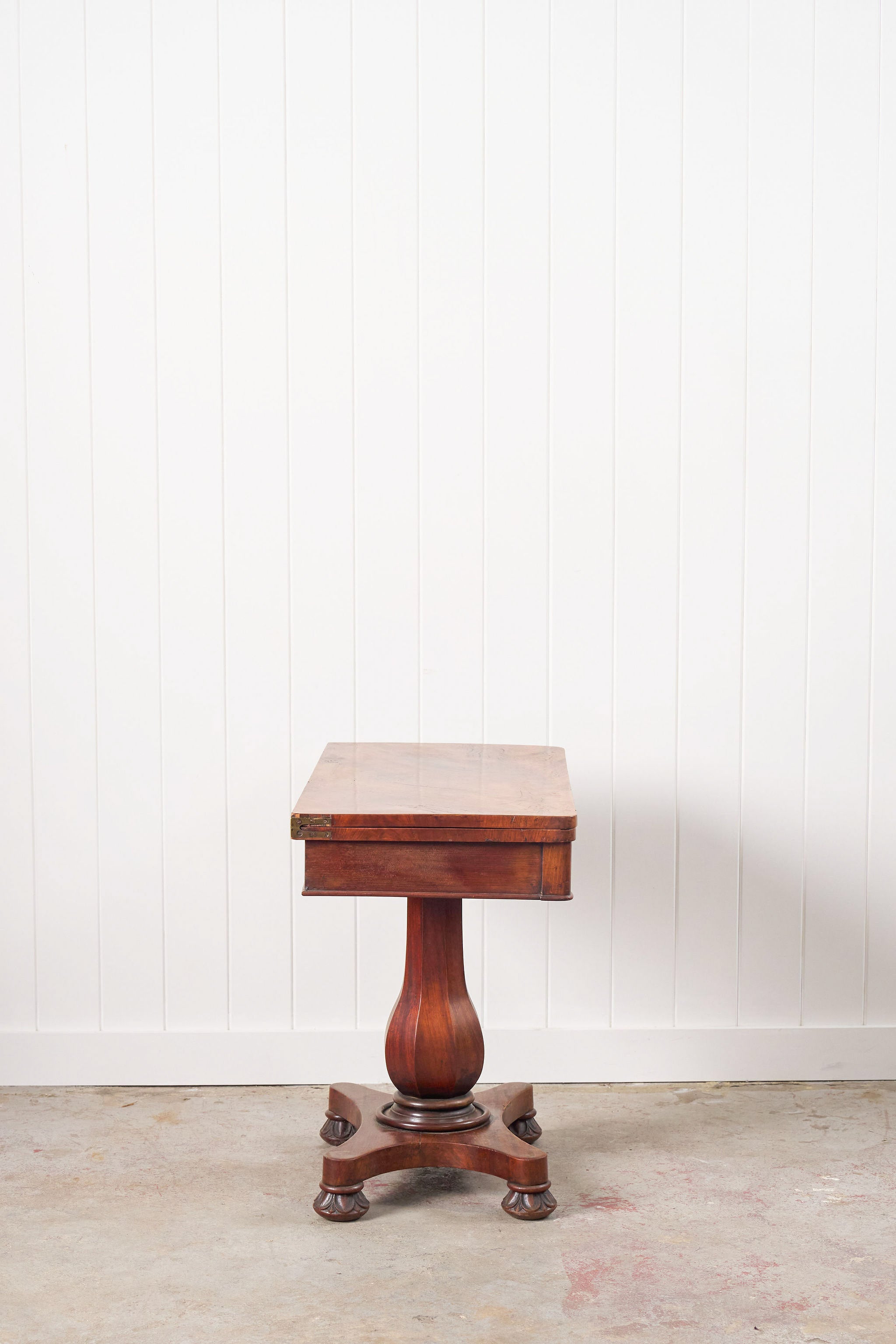 Antique English Mahogany Card Table