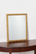 Load image into Gallery viewer, 19th Century French Carved Giltwood Mirror with New ‘Antiqued Glass’