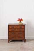 Load image into Gallery viewer, 18th Century English Walnut Bachelor’s Chest with Original Pulls + Sliding Table (c. 1740)
