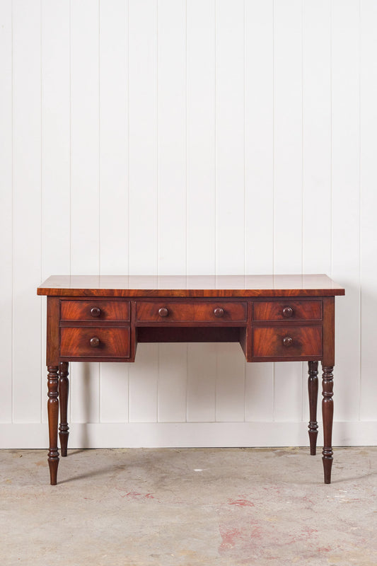English Mahogany Writing Desk
