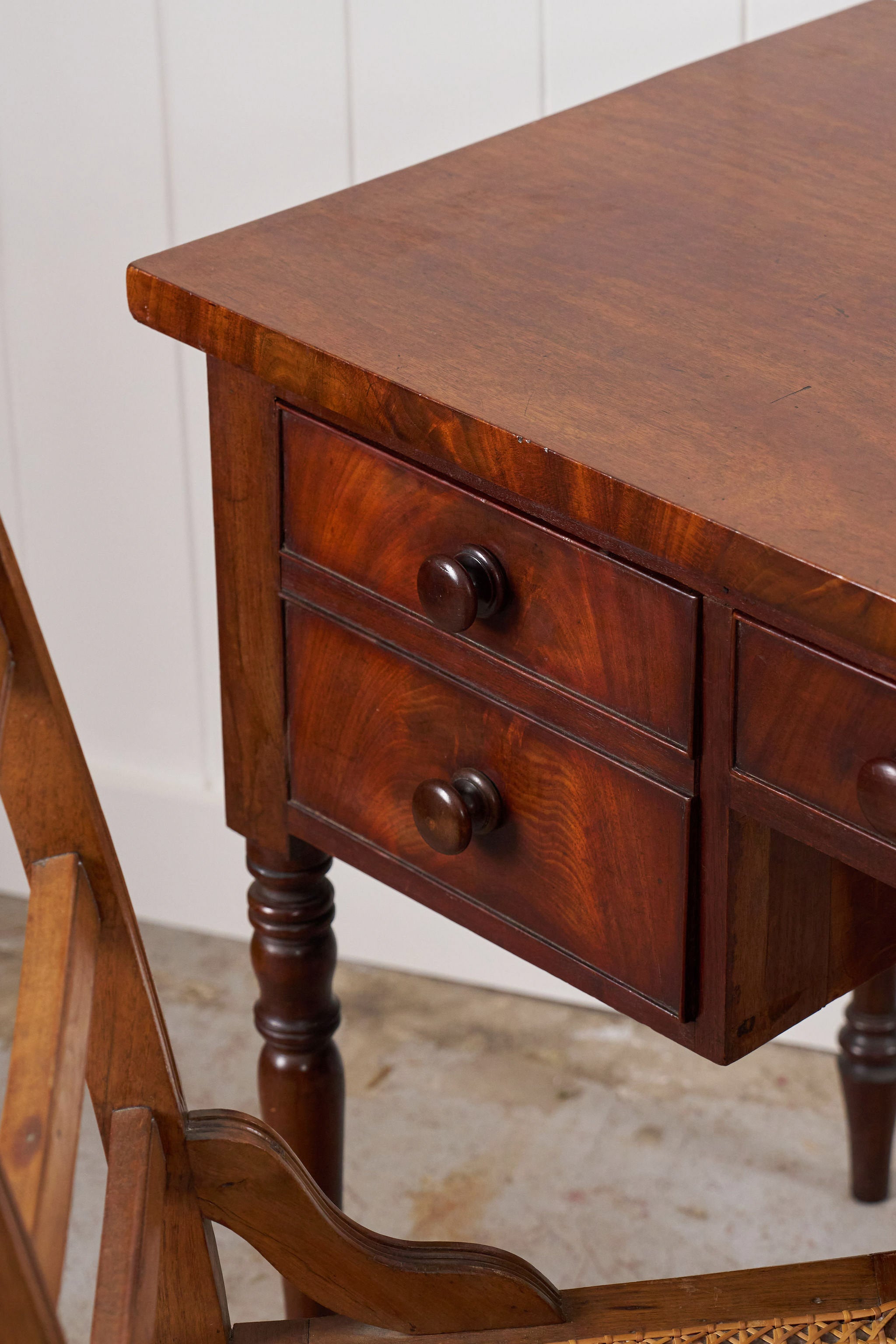 English Mahogany Writing Desk