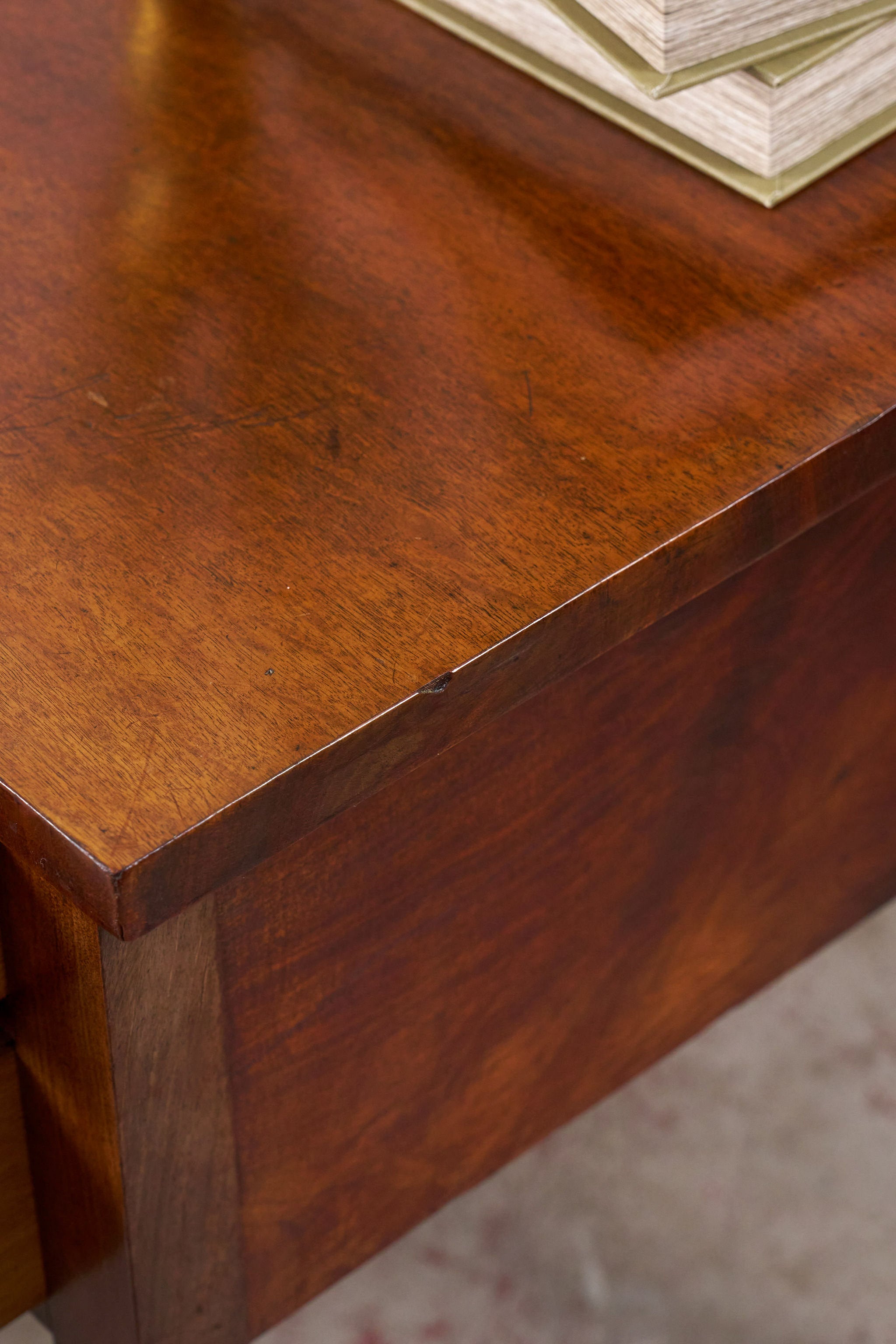 English Mahogany Writing Desk