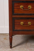 Load image into Gallery viewer, Louis XVI Period 18th Century French Commode with White Marble Top + Ebony Banding (c. 1780)