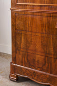 Load image into Gallery viewer, 19th Century Louis Philippe Black Marble Top Commode
