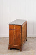 Load image into Gallery viewer, 19th Century Louis Philippe Black Marble Top Commode