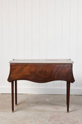Load image into Gallery viewer, English 19th Century Mahogany Pembroke Drop Leaf Table | by Edwards & Roberts (Oxford Street, London)