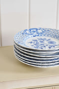 Load image into Gallery viewer, Meissen Teichert Reticulated Blue Onion Plate (c. 1880)