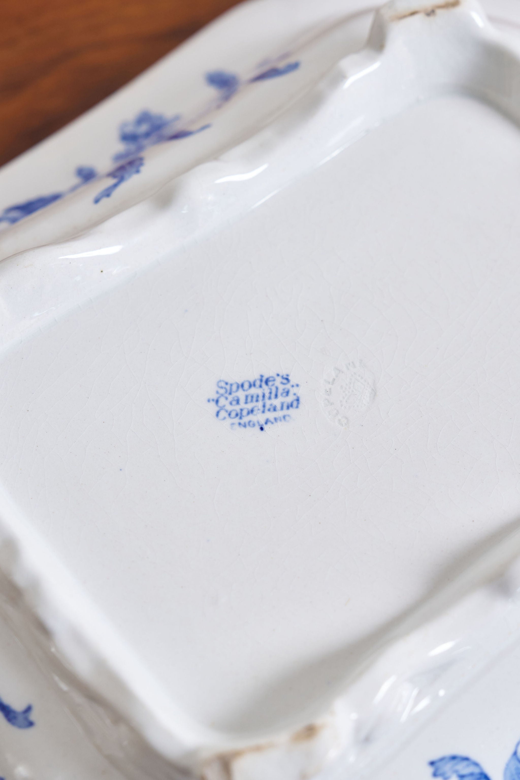 Spode Camilla Rose Vegetable Tureen (no lid)
