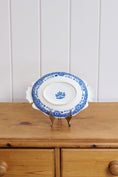 Load image into Gallery viewer, RARE Minton 'Filigree' Pattern Blue Floral Small Serving Bowl (c. 1830)