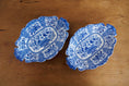 Load image into Gallery viewer, RARE Minton 'Filigree' Pattern Blue Floral Small Serving Bowl (c. 1830)