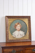 Load image into Gallery viewer, English Pastel on Paper ‘Portrait of a Young Boy’ | Signed by Bethia Mary Clarke 1904 on