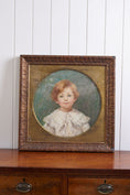 Load image into Gallery viewer, English Pastel on Paper ‘Portrait of a Young Boy’ | Signed by Bethia Mary Clarke 1904 on