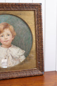 Load image into Gallery viewer, English Pastel on Paper ‘Portrait of a Young Boy’ | Signed by Bethia Mary Clarke 1904 on