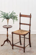 Load image into Gallery viewer, Petite Bobbin Chair with Rush Seat