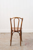 Load image into Gallery viewer, Vintage Bentwood Bistro Chair with Floral Carved Seat