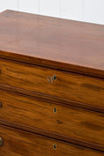 Load image into Gallery viewer, 19th Century English Mahogany 4-Drawer Chest with Ring Pulls (c. 1880)