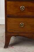 Load image into Gallery viewer, 19th Century English Mahogany 4-Drawer Chest with Ring Pulls (c. 1880)