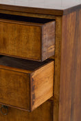 Load image into Gallery viewer, 19th Century Mahogany Chest with Lion Head Pulls