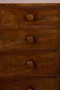 Load image into Gallery viewer, Early 19th Century Flame Mahogany with Original Knobs (c. 1825)