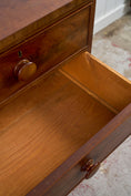 Load image into Gallery viewer, Early 19th Century Flame Mahogany with Original Knobs (c. 1825)