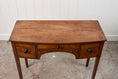 Load image into Gallery viewer, 19th Century Three Drawer Mahogany Bowfront Dressing Table