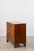 Load image into Gallery viewer, Walnut Period Chest with Contrast Satinwood Banding (c. 1780-1820)