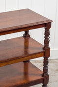Load image into Gallery viewer, 19th Century English Mahogany Trolley on Casters