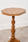 Load image into Gallery viewer, Burl Maple Octagon Table