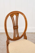 Load image into Gallery viewer, Antique Oval Back Oak Chair (SINGLE)