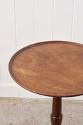 Load image into Gallery viewer, English Mahogany Side Table with Lip (c. 1880)