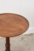 Load image into Gallery viewer, English Mahogany Side Table with Lip (c. 1880)