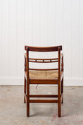 Load image into Gallery viewer, SINGLE 19th Century Ash and Elm Rush Armchair