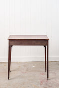 Load image into Gallery viewer, Victorian Single Drawer Side Table/Desk With Wooden Knobs