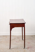 Load image into Gallery viewer, Victorian Single Drawer Side Table/Desk With Wooden Knobs