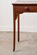 Load image into Gallery viewer, Victorian Single Drawer Side Table/Desk With Wooden Knobs