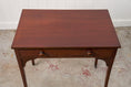 Load image into Gallery viewer, Victorian Single Drawer Side Table/Desk With Wooden Knobs