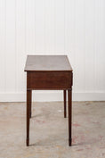 Load image into Gallery viewer, Early 19th Century Oak Three-Drawer Side Table