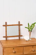 Load image into Gallery viewer, Petite Spindle Tip French Bamboo Mirror Light | No. 4