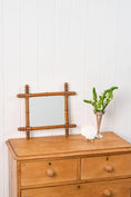 Load image into Gallery viewer, Petite Spindle Tip French Bamboo Mirror Light | No. 4