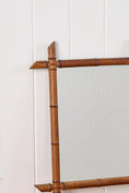 Load image into Gallery viewer, Petite French Bamboo Mirror | No. 6