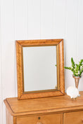 Load image into Gallery viewer, 19th Century Birds Eye Maple Frame with Mirror