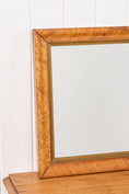 Load image into Gallery viewer, 19th Century Birds Eye Maple Frame with Mirror