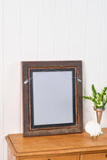 Load image into Gallery viewer, 19th Century Birds Eye Maple Frame with Mirror