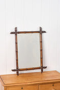 Load image into Gallery viewer, French Faux Bamboo Mirror | No. 2