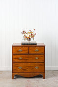 Load image into Gallery viewer, 19th Century Flat Front Mahogany Chest
