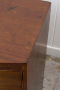 Load image into Gallery viewer, Regency Mahogany 2 Over 2 Bowfront Chest on Splay Feet (c. 1820)
